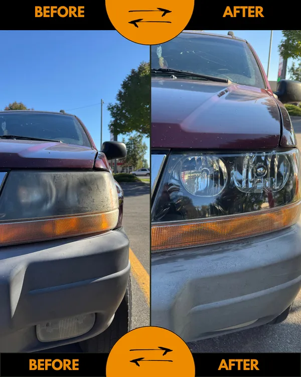 Before and after detailing result 1